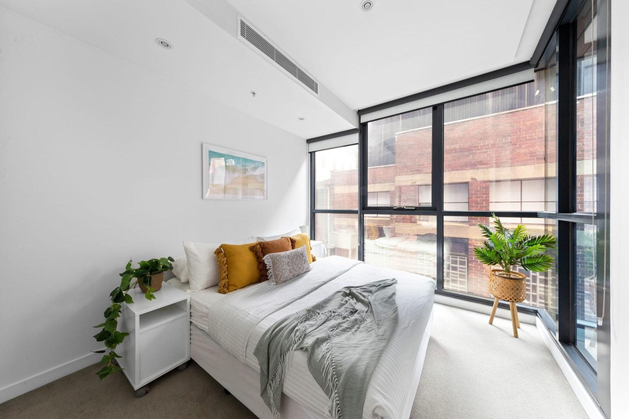 A Chic & Comfy 2Br Apt Near Federation Square ملبورن المظهر الخارجي الصورة